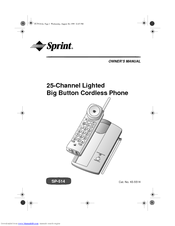 Radio Shack Sprint SP-514 Owner's Manual