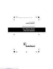 Radio Shack 43-222B Owner's Manual
