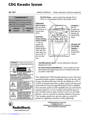 Radio Shack 32-1167 Owner's Manual