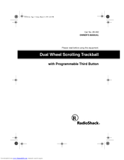 Radio Shack 26-442 Owner's Manual