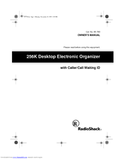 Radio Shack 65-790 Owner's Manual