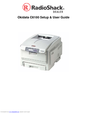 Radio Shack Okidata C6100 User Manual