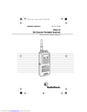 Radio Shack 20-566 Owner's Manual