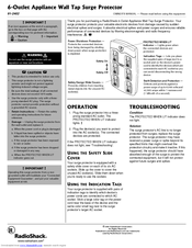 Radio Shack 61-2402 Owner's Manual