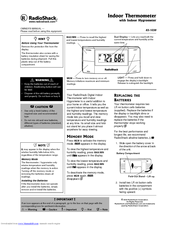 Radio Shack 63-1036 Owner's Manual