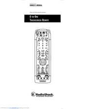radio shack pro 62 user manual