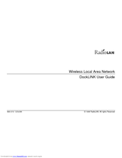 RadioLAN DockLINK User Manual