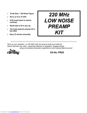 Ramsey Electronics PR20 Specification Sheet