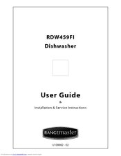 Rangemaster RDW945FI User Manual & Installation & Service Instructions