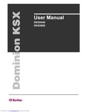 Raritan Dominion KSX DKSX440 User Manual