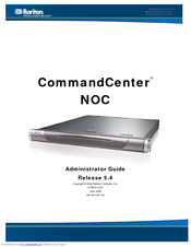 Raritan CommandCenter NOC 2500N Administrator's Manual