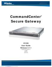 Raritan CommandCenter CC-SG User Manual