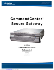 Raritan CommandCenter Secure Gateway Administrator's Manual