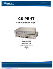 Raritan CS-PENT 2 User Manual