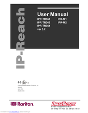 Raritan IP-Reach IPR-TR362 User Manual