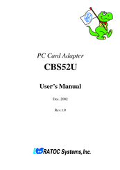 Ratoc Systems CBS52U User Manual