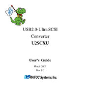 Ratoc Systems U2SCXU User Manual