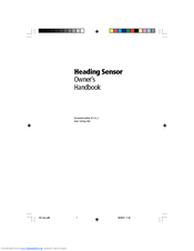 Raymarine Heading Sensor Owner's Handbook Manual