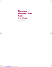 Navionics Platinum Chart Card User Manual