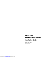 Raymarine SR50 Installation Manual