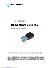 Rayming TripNav TN-202 User Manual