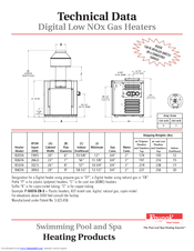 Raypak Gas Heaters Installation Manual