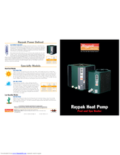 Raypak 6300tiPD Specifications
