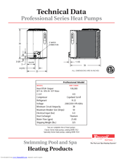 Raypak RHP 5100ti Technical Data