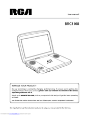RCA BRC3108 User Manual