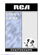 RCA CC6392 User Manual