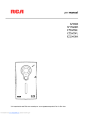 RCA EZ2000RD Small Wonder User Manual