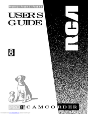 Rca Pro842 User Manual