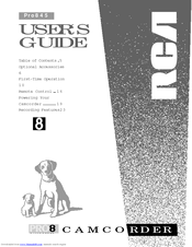 Rca Pro845 User Manual