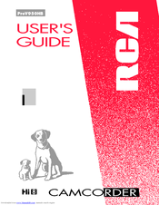 RCA ProV950HB User Manual