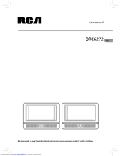 RCA DRC6272 User Manual