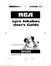 RCA Lyra Jukebox D2800 User Manual