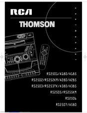 RCA RS253TK User Manual