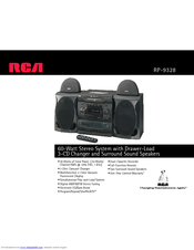 RCA RP-9328 Specifications