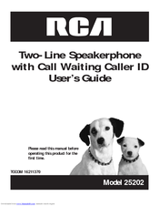 RCA 16211370 User Manual