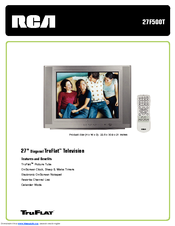RCA 27F500T Specifications