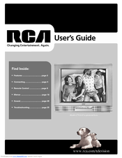Rca 27V412T User Manual