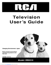 RCA CR20310 User Manual