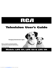 RCA Frost LIFE131 User Manual