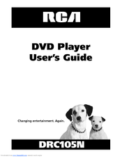 RCA DRC105N User Manual