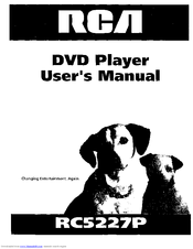 RCA RC5227P User Manual