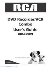 RCA DRC8300N User Manual