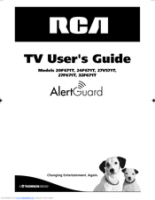RCA Alert Guard 27V571T User Manual