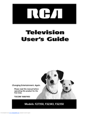 RCA F27350 User Manual