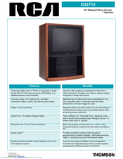 RCA G32710 Technical Specifications