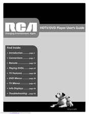 RCA HD52W69D User Manual